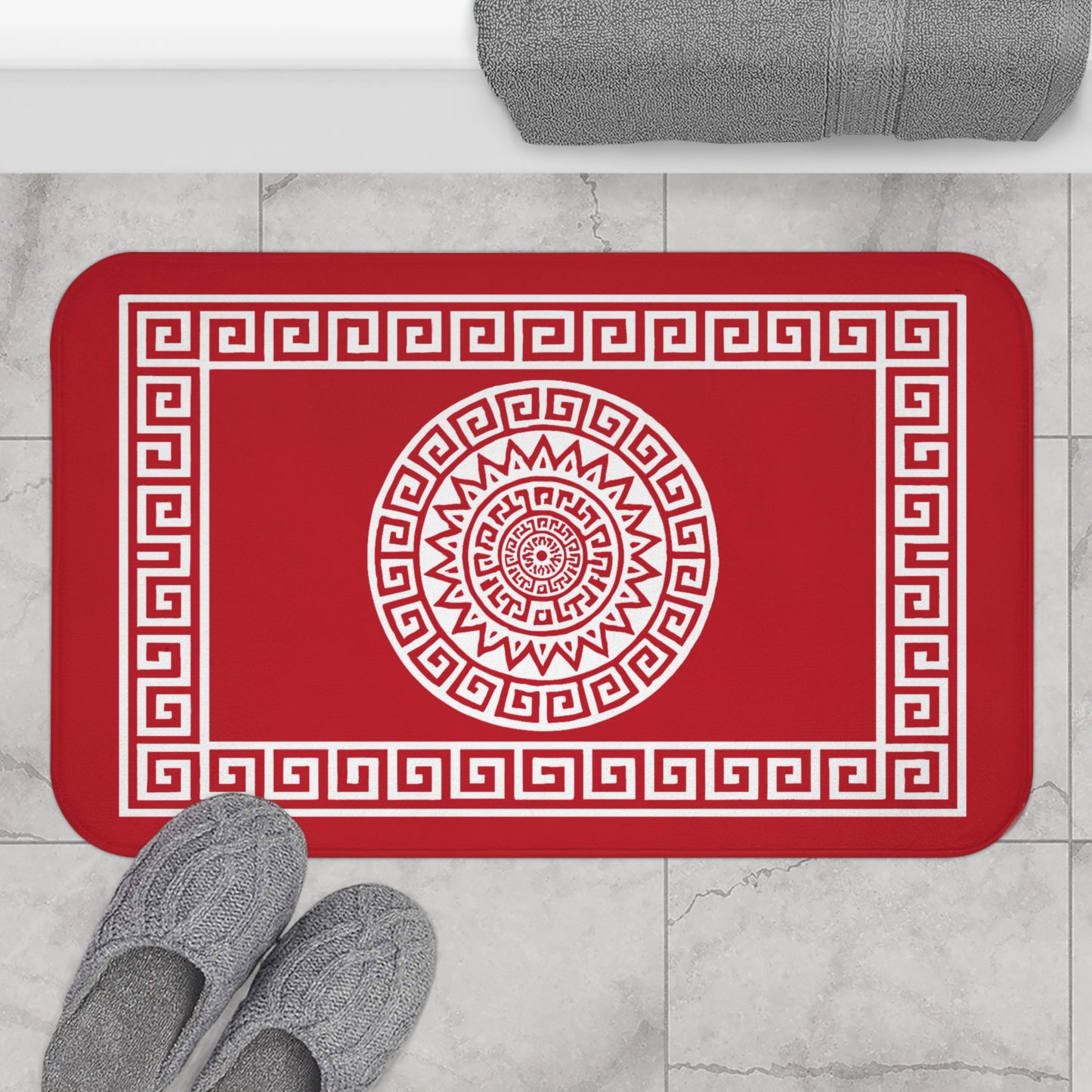 Geometric Bath Mat