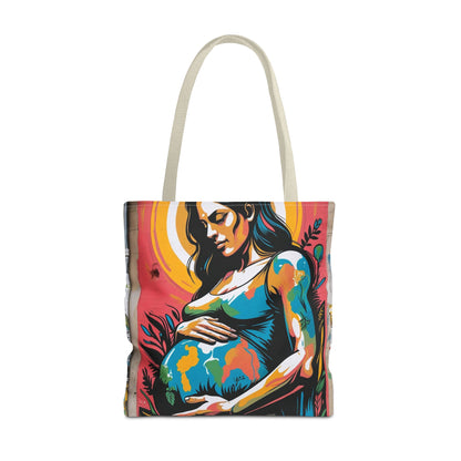 Artistic Surge - Eco-Friendly Canvas Tote Bag - MATERNITY