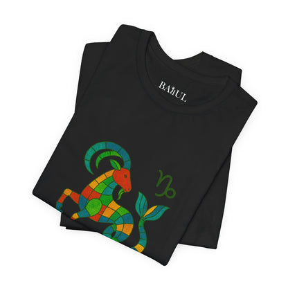 CAPRICORN - T-shirt, The Zodiac in Colors
