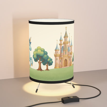 ENCHANTED LIGHTS. Dream Worlds in Your Room. Calming Tripod Lamp. CASTLE