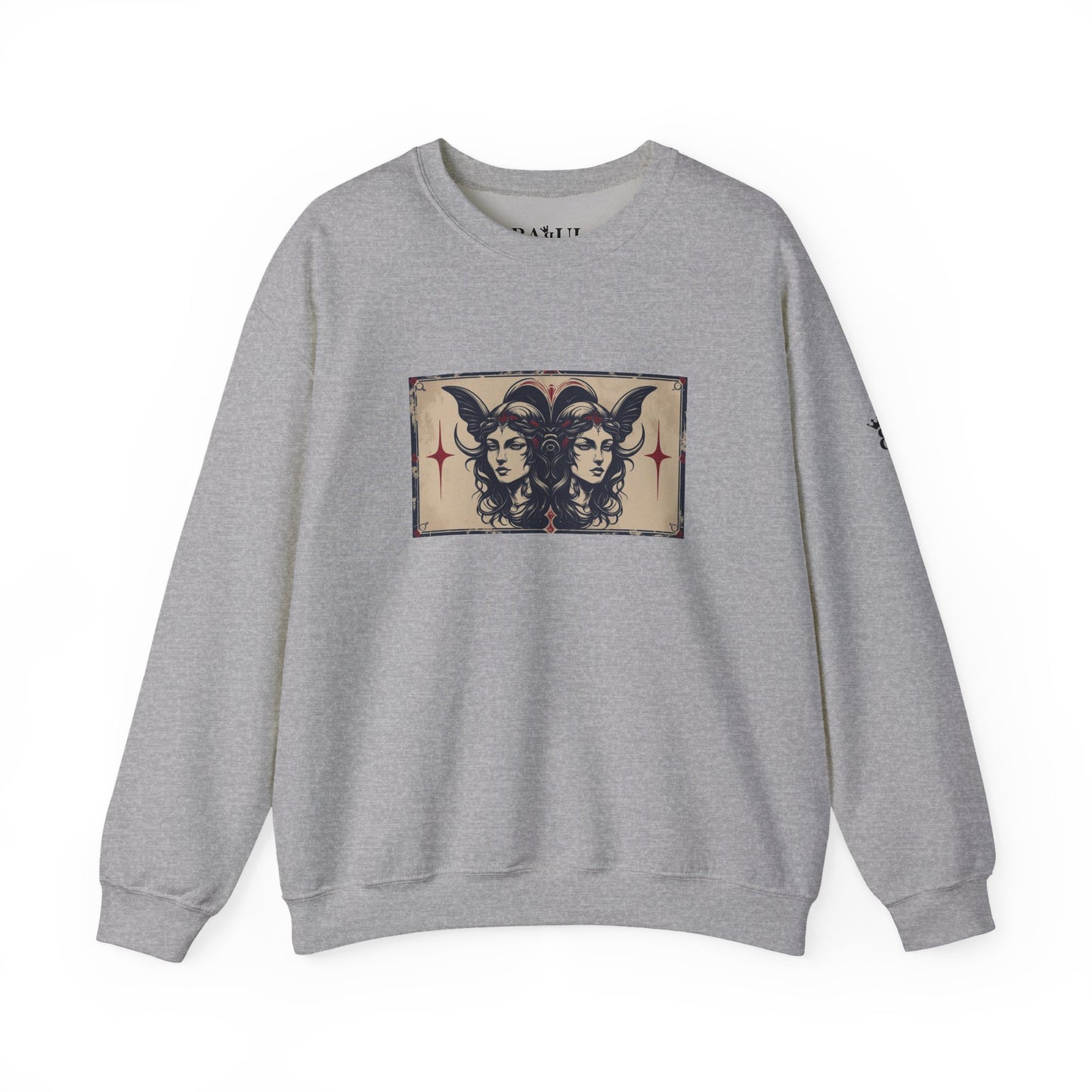 Gemini - Gothic Zodiac Blue Sweatshirt