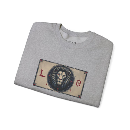 Leo - Gothic Zodiac Blue Sweatshirt