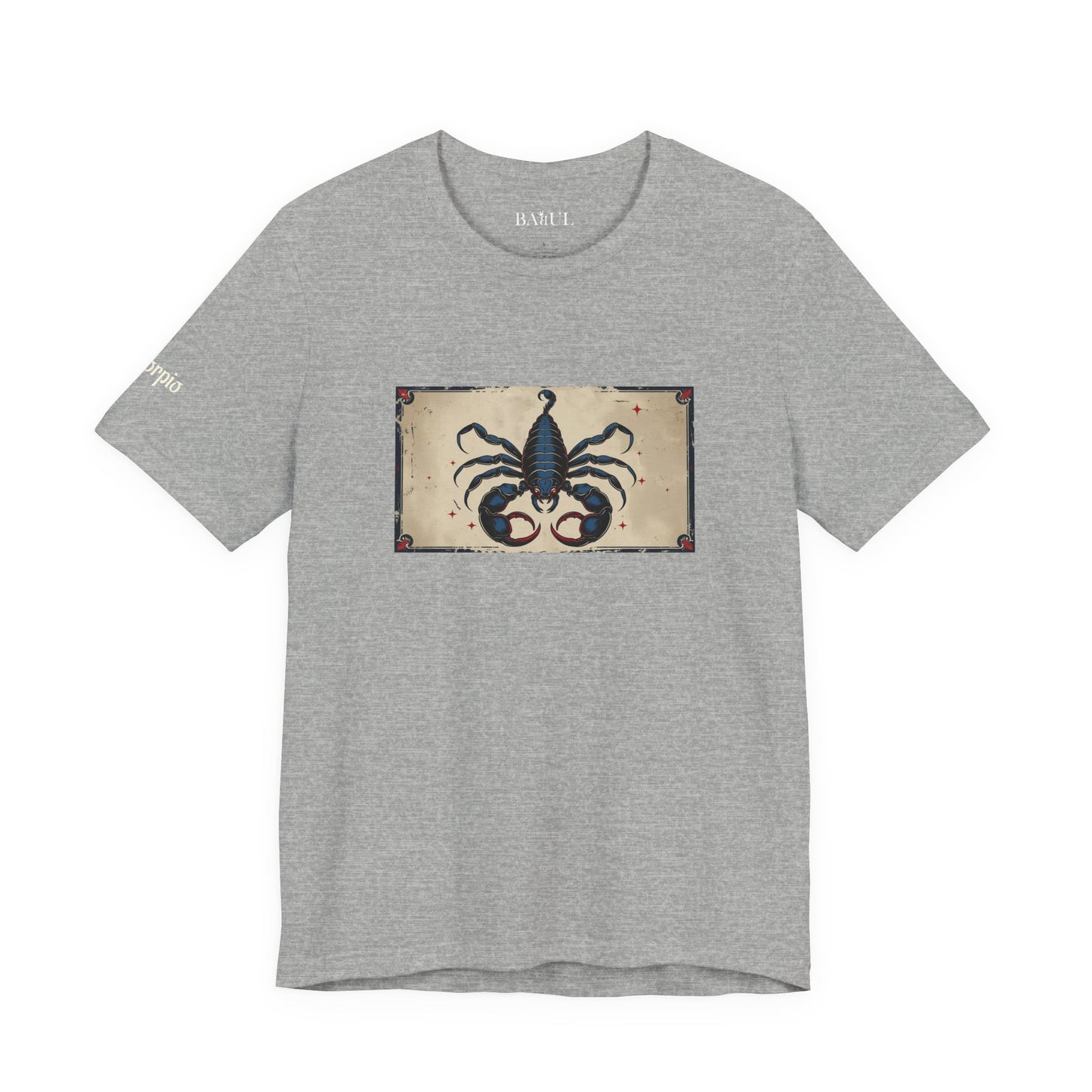 Scorpio - Gothic Zodiac T-Shirt. Zodiac in the Shadows
