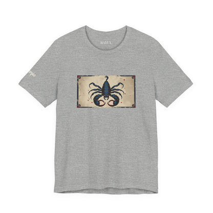 Scorpio - Gothic Zodiac T-Shirt. Zodiac in the Shadows