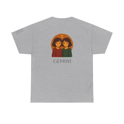 GEMINI - Dreamy Zodiac T-Shirts – The Magic of the Stars in Ghibli Style