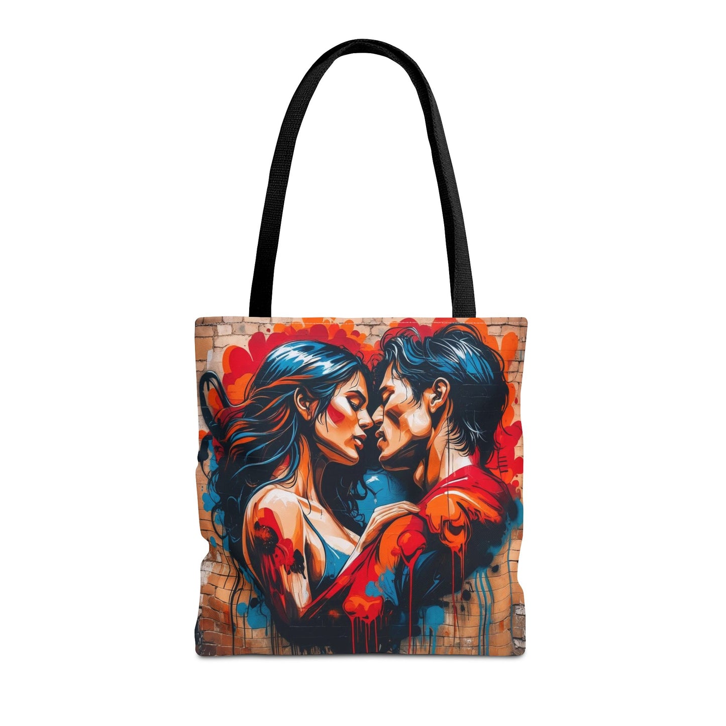 Artistic Surge - Eco-Friendly Canvas Tote Bag - LOVERS