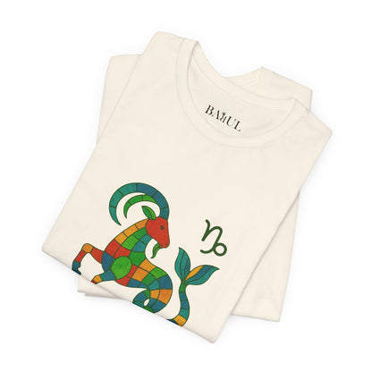 CAPRICORN - T-shirt, The Zodiac in Colors