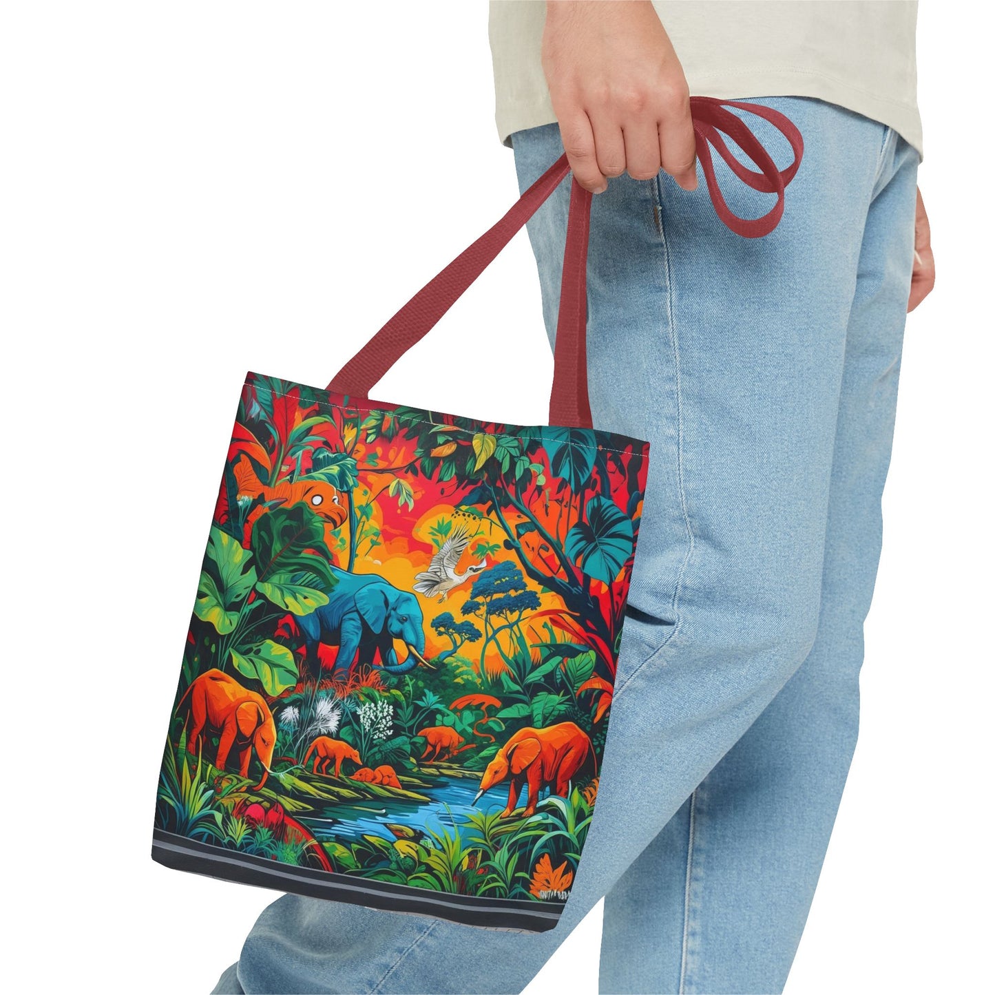 Artistic Surge - Eco-Friendly Canvas Tote Bag - ECOLOGY