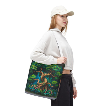 Artistic Surge - Eco-Friendly Canvas Tote Bag - TREE