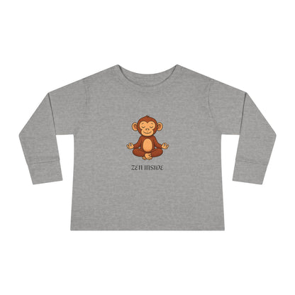 Zen Inside Long Sleeve Tee - MONKEY