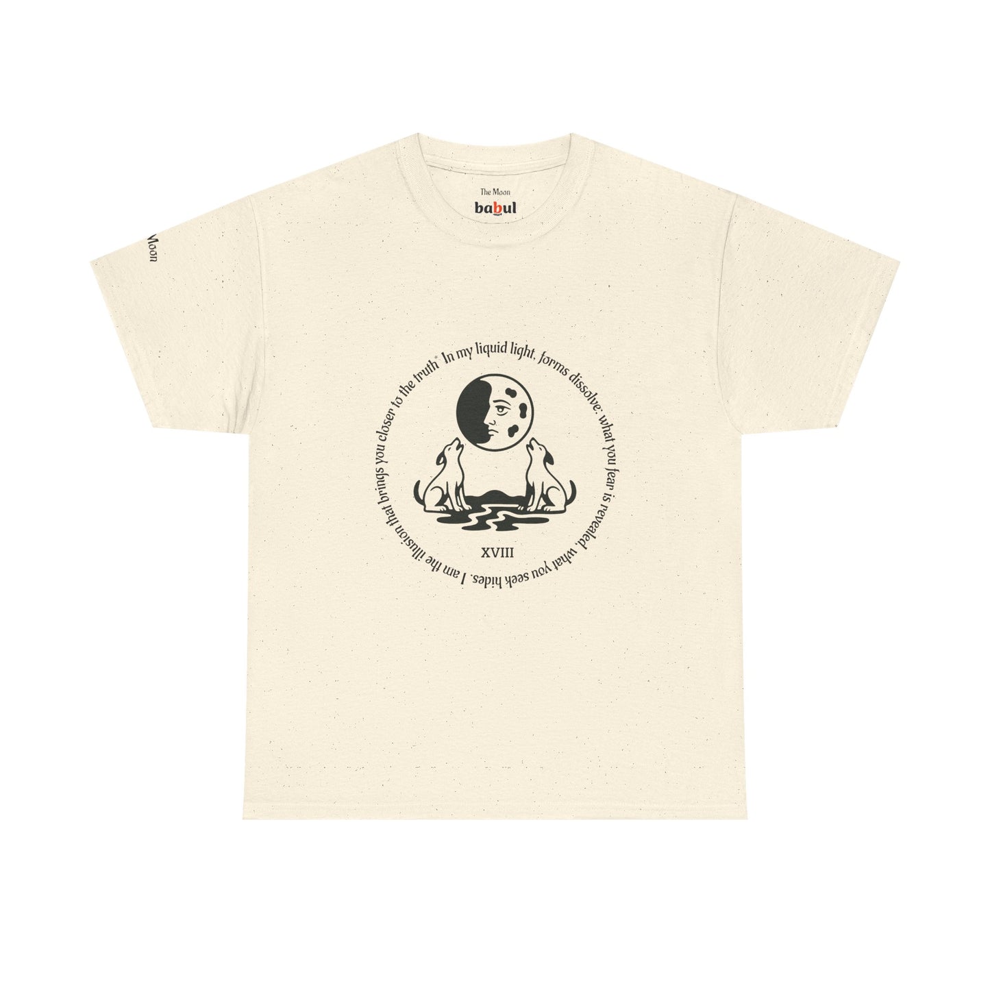 The Moon - ArcanaPop T-Shirt – Where Tarot Magic Meets Pop Art
