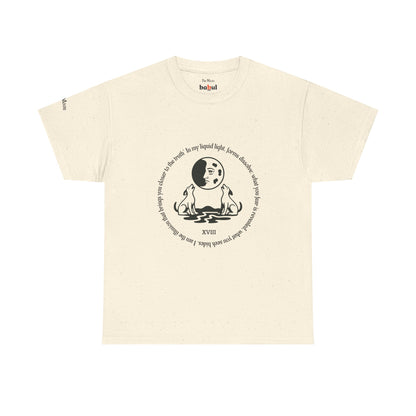 The Moon - ArcanaPop T-Shirt – Where Tarot Magic Meets Pop Art