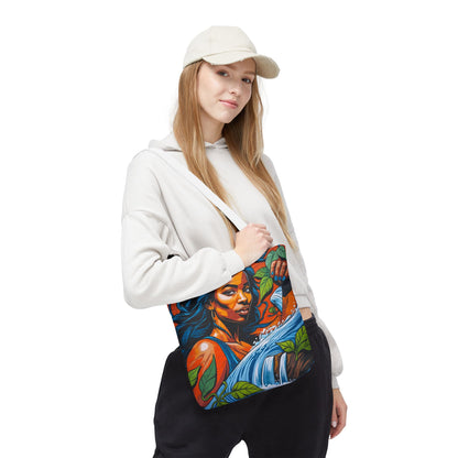 Artistic Surge - Eco-Friendly Canvas Tote Bag - WOMAN WITH WATER