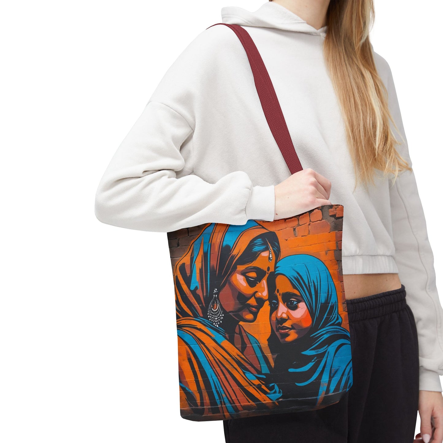 Artistic Surge - Eco-Friendly Canvas Tote Bag - TENDERNESS