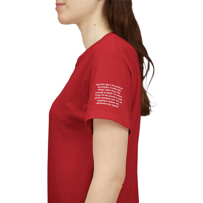 Rebel Graphic Tee - Unisex Heavy Cotton T-Shirt for the Wild at Heart. Rebel Tees, Born to Be Worn