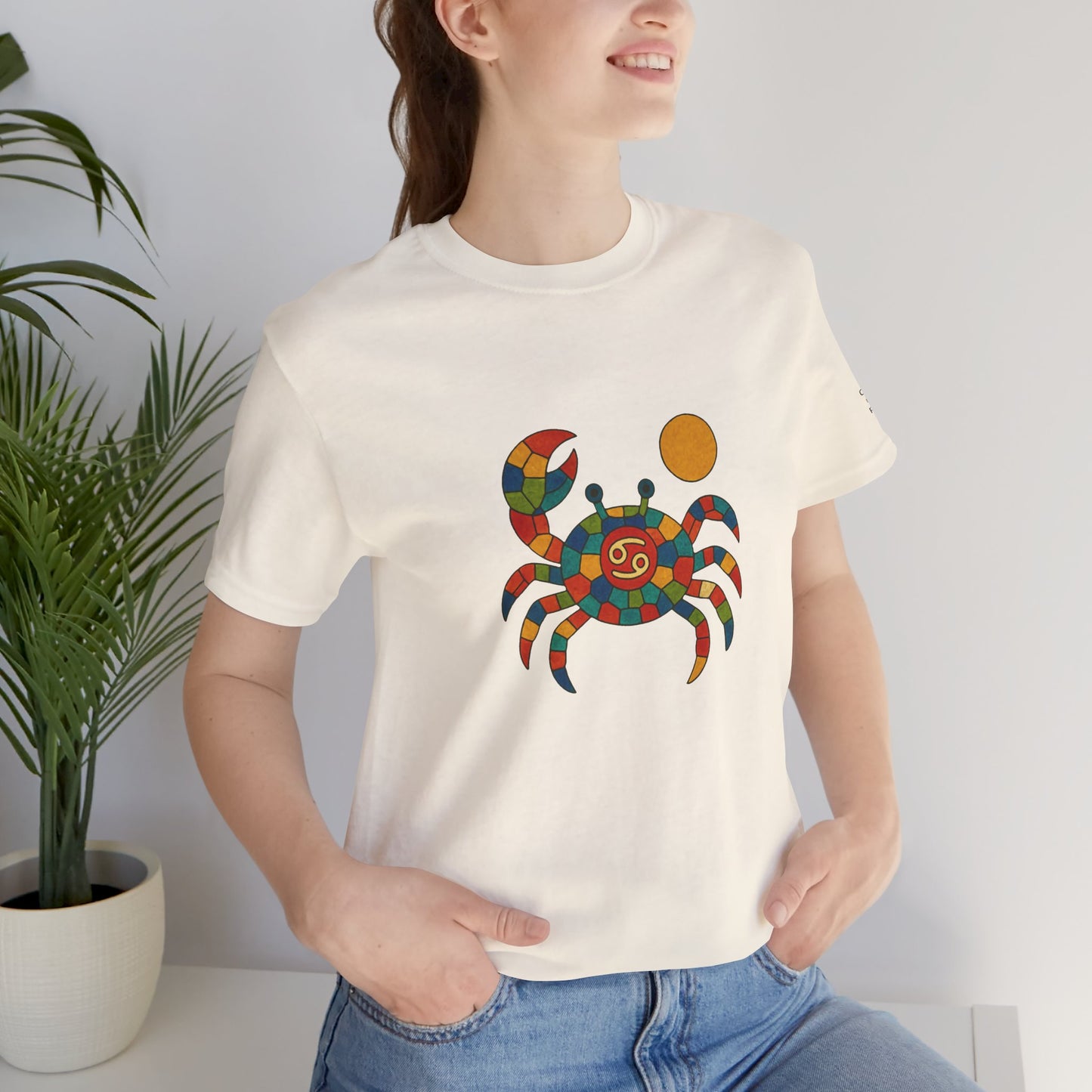 CANCER - T-shirt, The Zodiac in Colors