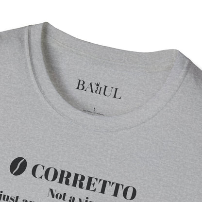 CoffeeTherapy T-Shirt – Irony Is the Best Cure (Right After Coffee)