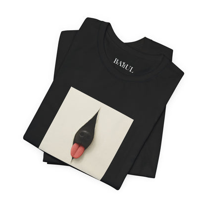 DOGART Unisex Jersey Dog T-Shirt - FONTANA - Iconic Painting Reimagined with Dogs