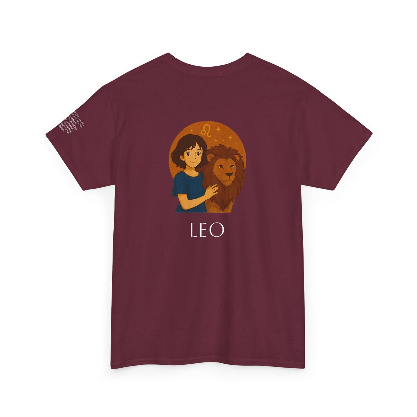 LEO - Dreamy Zodiac T-Shirts – The Magic of the Stars in Ghibli Style