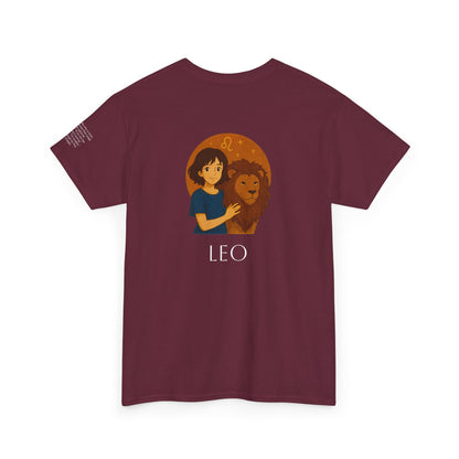 LEO - Dreamy Zodiac T-Shirts – The Magic of the Stars in Ghibli Style