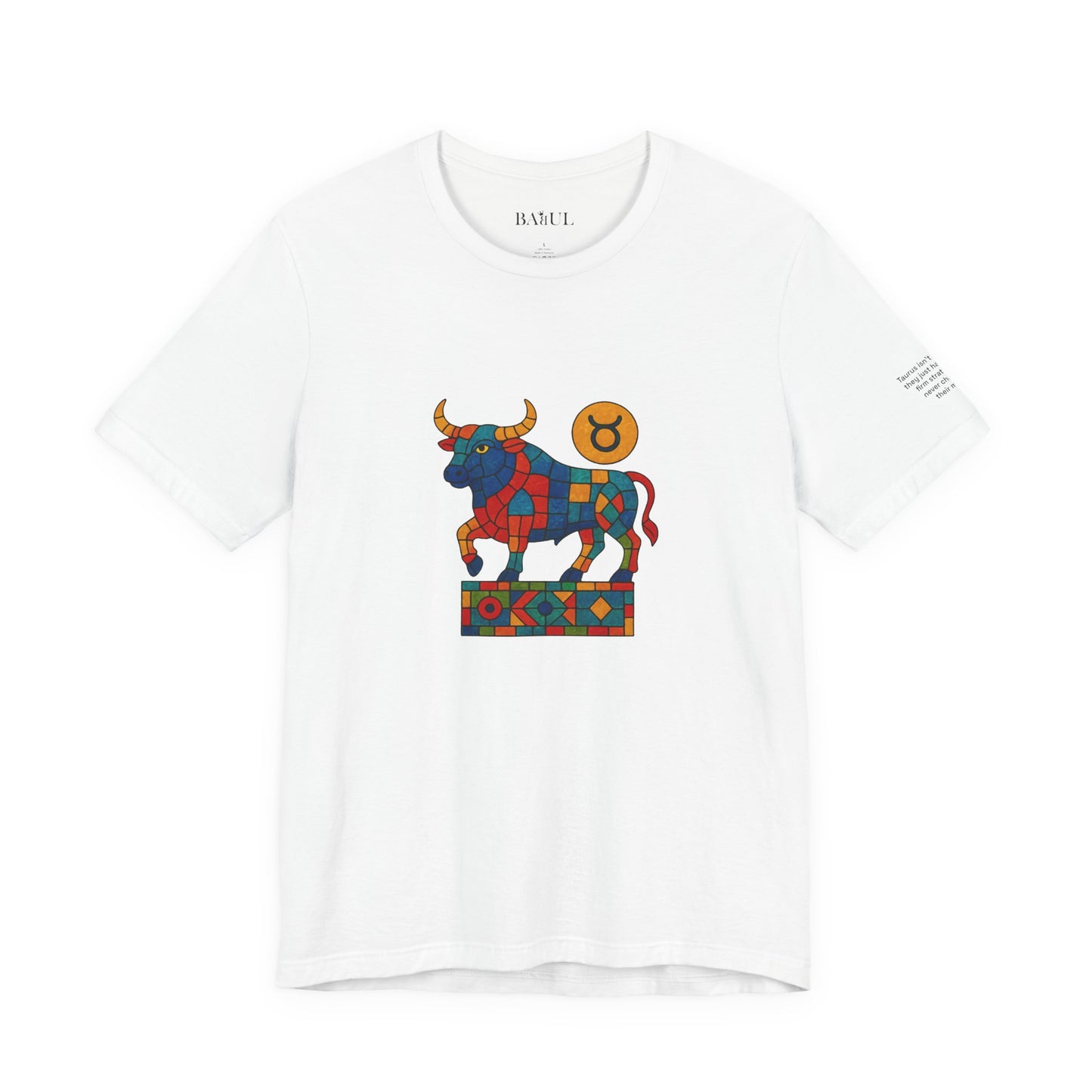 TAURUS - T-shirt, The Zodiac in Colors